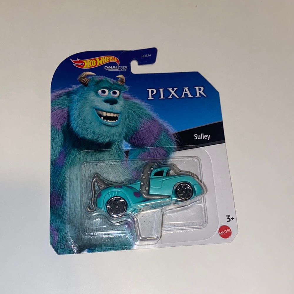 💸3/$30 NWT 2020 Limited Edition pixar Sulley Hot Wheels Character Car